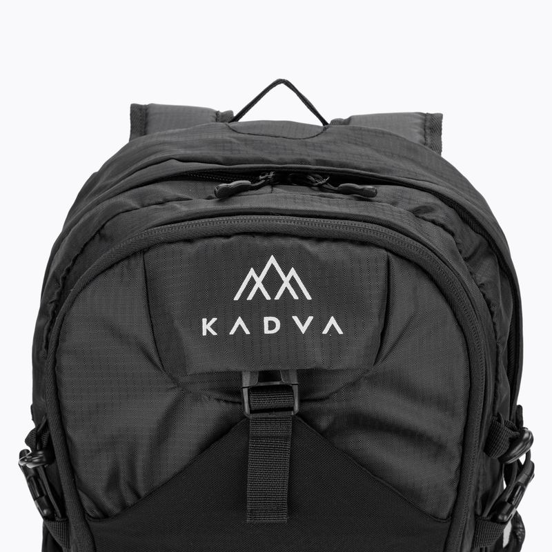 Туристическа раница KADVA с джоб за лаптоп Крок 25 л черен 4