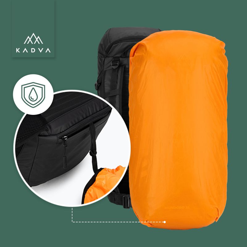 Туристическа раница KADVA Mundoro 35 л черна 18