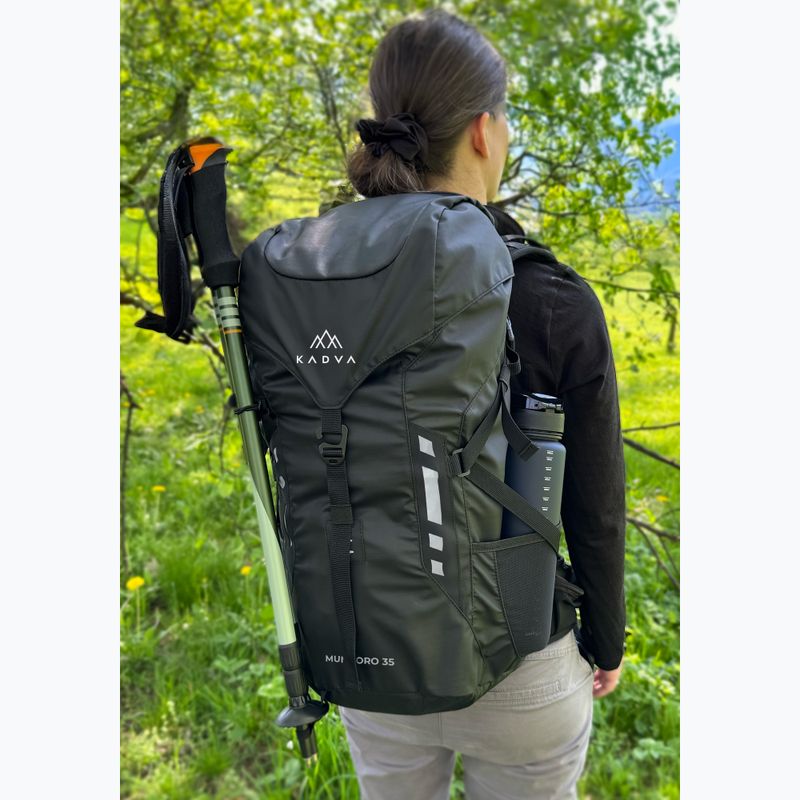 KADVA Mundoro 35 l туристическа раница черна 12
