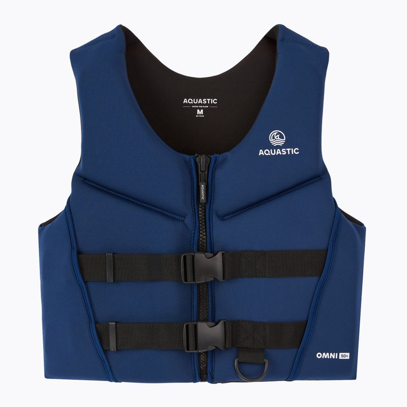 Предпазна жилетка AQUASTIC Omni 50N, синя