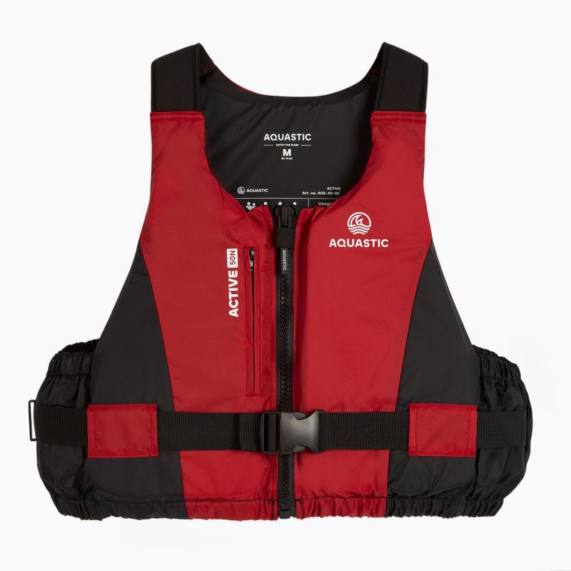 AQUASTIC Active 50N червена предпазна жилетка