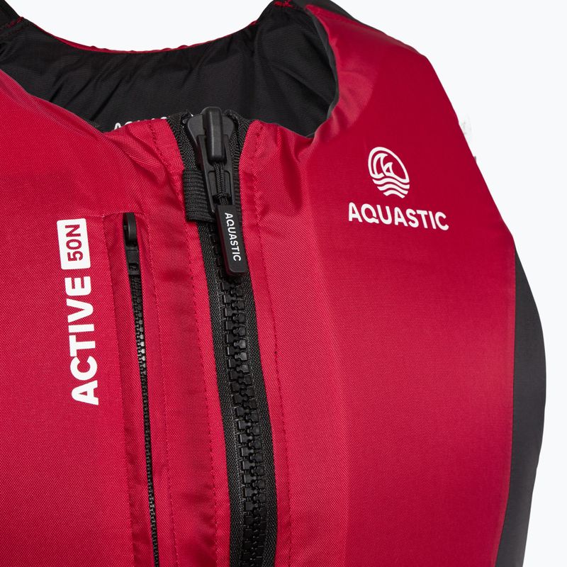 AQUASTIC Active 50N червена предпазна жилетка 3