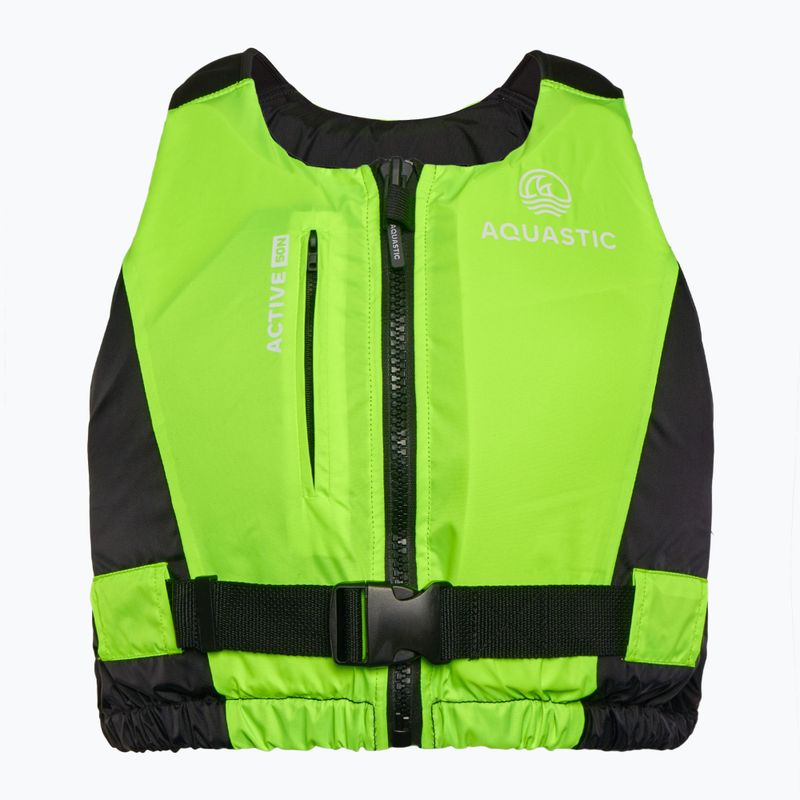 AQUASTIC Active 50N жълта предпазна жилетка