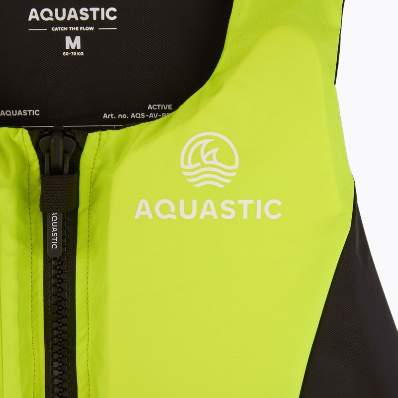 AQUASTIC Active 50N жълта предпазна жилетка 3