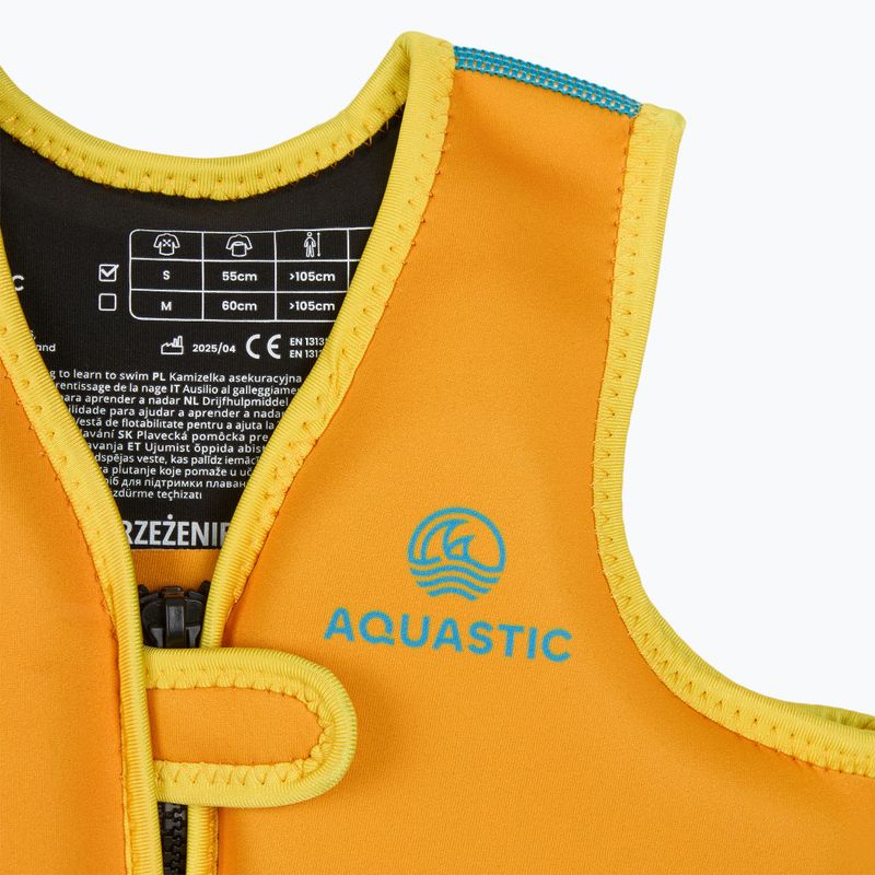 AQUASTIC Детска предпазна жилетка Junior, синя 3