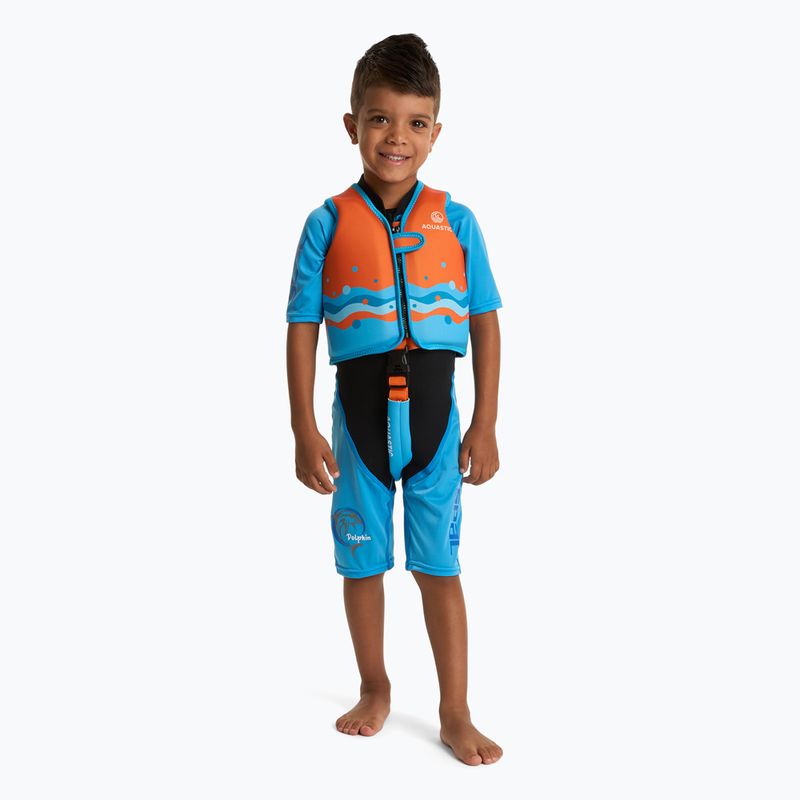 Детска спасителна жилетка AQUASTIC Junior orange 4