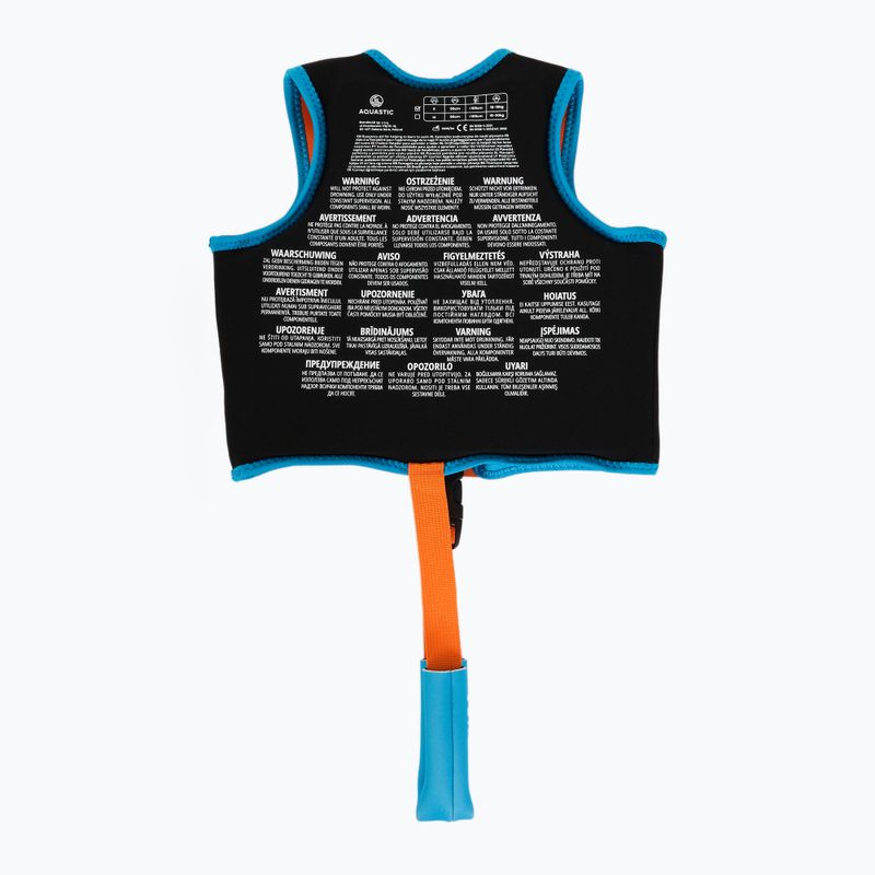 Детска спасителна жилетка AQUASTIC Junior orange 9