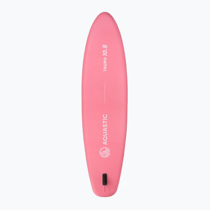 Комплект надуваема дъска SUP AQUASTIC Taupo 10'8" allround pink 4