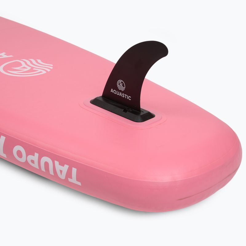 Комплект надуваема дъска SUP AQUASTIC Taupo 10'8" allround pink 13