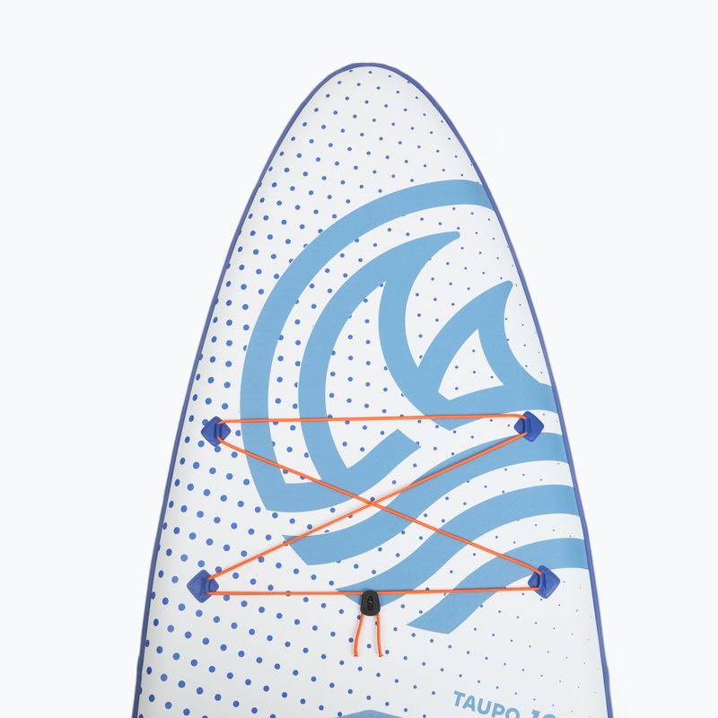 Комплект надуваема дъска SUP Taupo 10'8" allround синя 6
