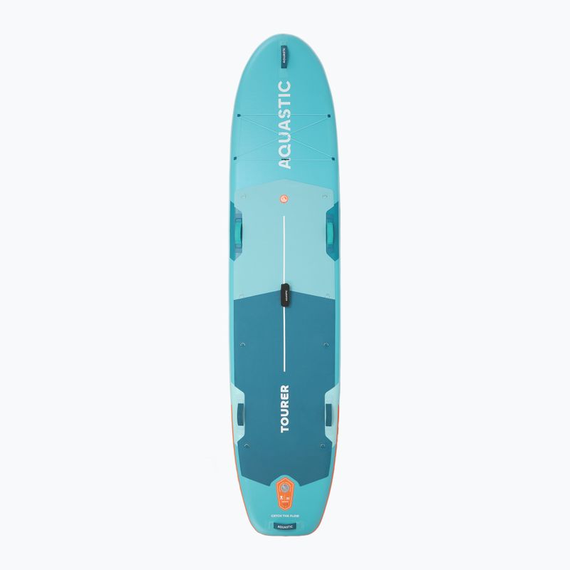 Комплект надуваема дъска SUP Tourer 12'0" 2-os зелен 4