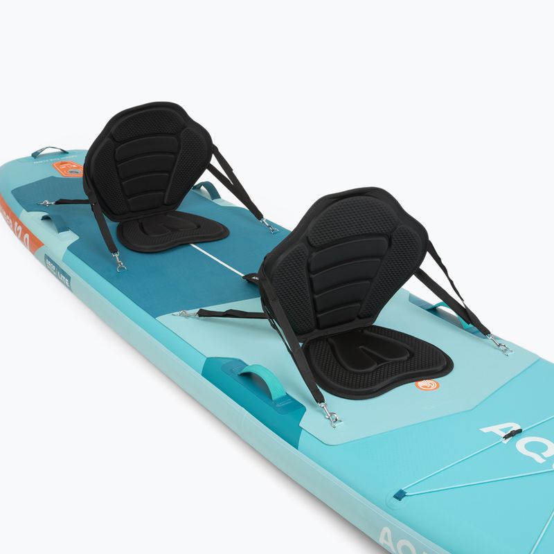 Комплект надуваема дъска SUP AQUASTIC Tourer 12'0" 2-os green 11