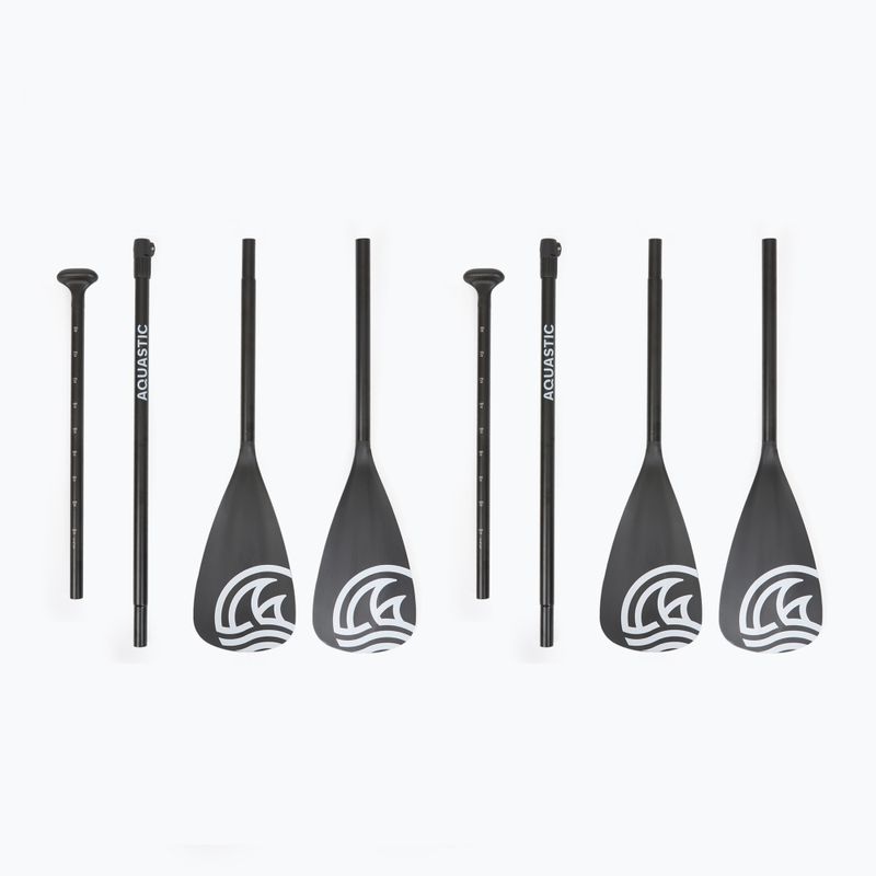Комплект надуваема дъска SUP AQUASTIC Tourer 12'0" 2-os green 17