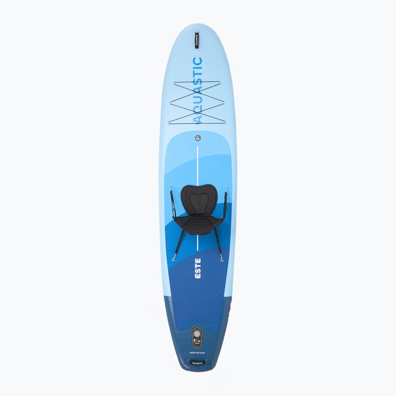 Комплект надуваема дъска SUP AQUASTIC This 12'0" blue 3