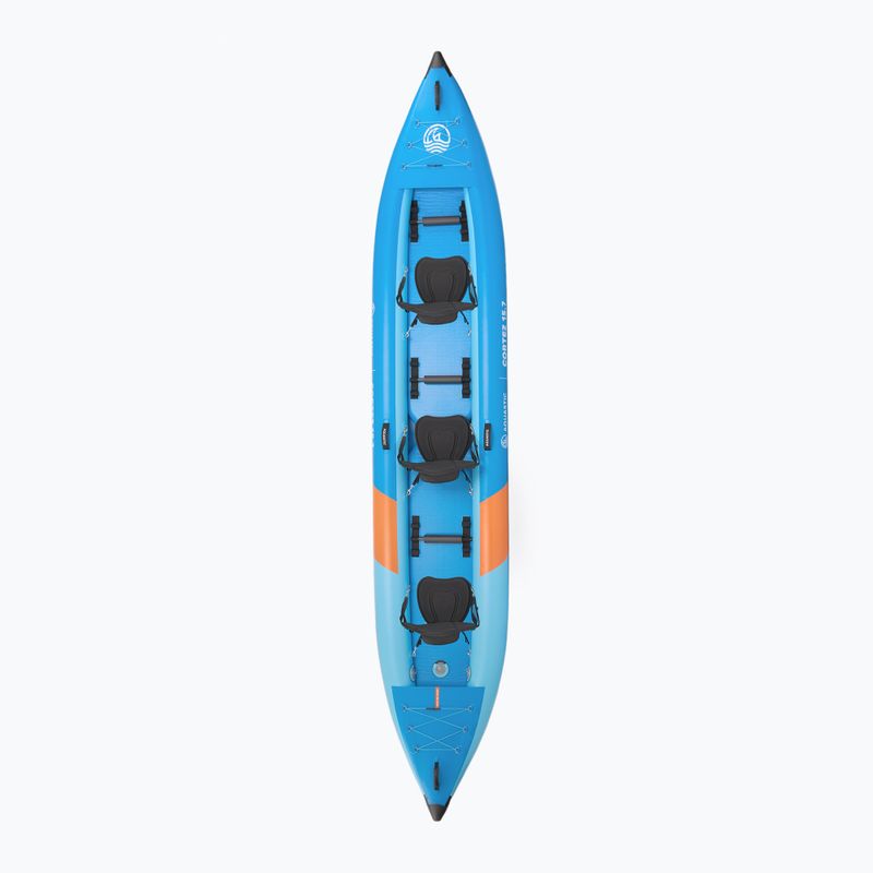 Надуваем каяк 3-местен AQUASTIC Cortez 15'7" hybrid blue 3