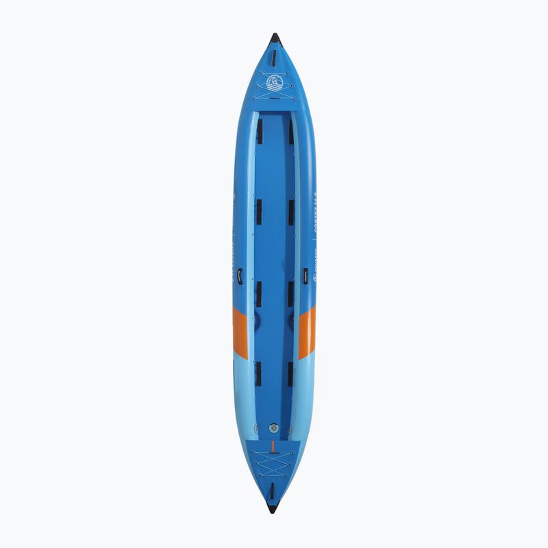Надуваем каяк 4-osobowy AQUASTIC Cortez 16'9" hybrid blue 3