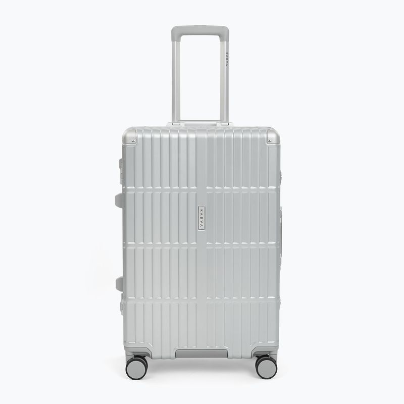 Среден пътнически куфар Kadva Tigre 64l Silver