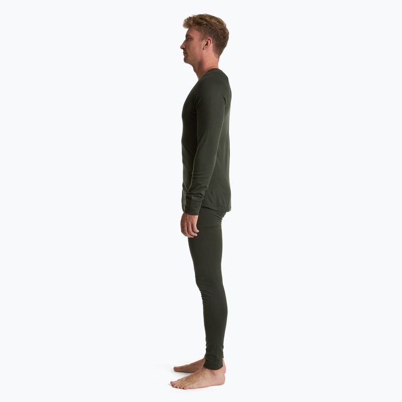 Мъжки комплект термобельо WOOLCANO Merino 100% SET0540 green 3