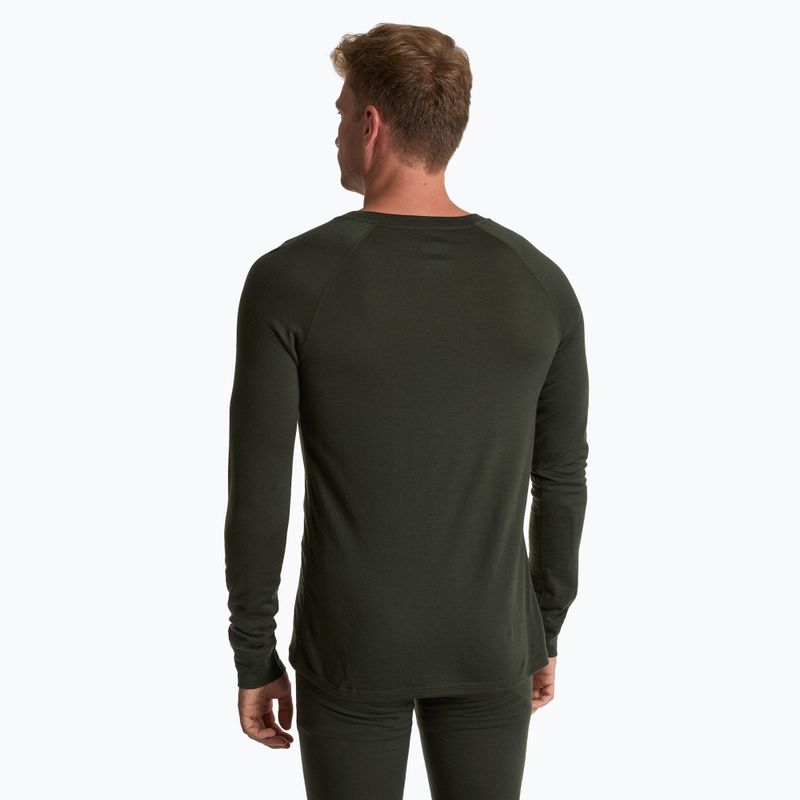Мъжки комплект термобельо WOOLCANO Merino 100% SET0540 green 5