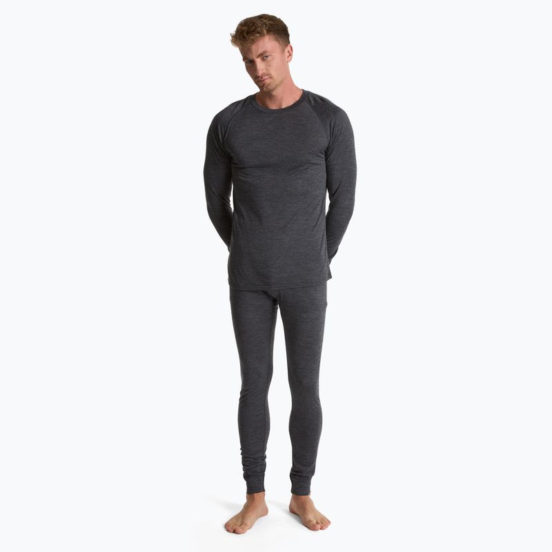 Дамски термоактивен суитшърт 100% WOOLCANO MERINO TOP0538 gray 2