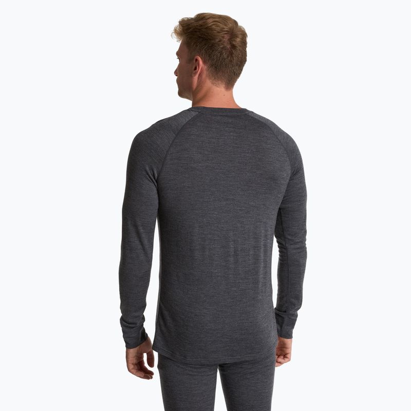 Дамски термоактивен суитшърт 100% WOOLCANO MERINO TOP0538 gray 3