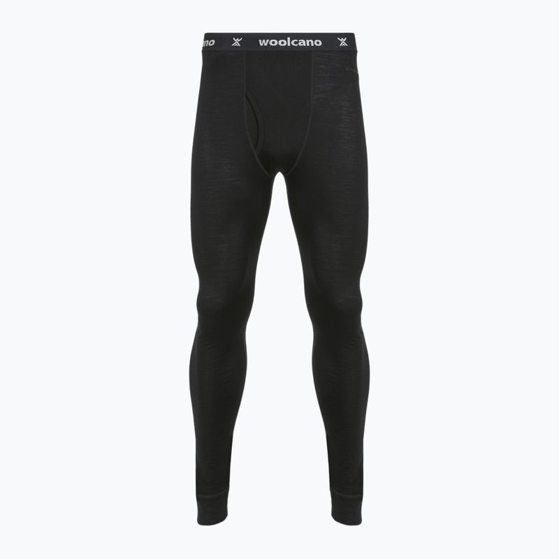 Мъжки термоактивни панталони WOOLCANO 100% Merion PANT0539 black 6
