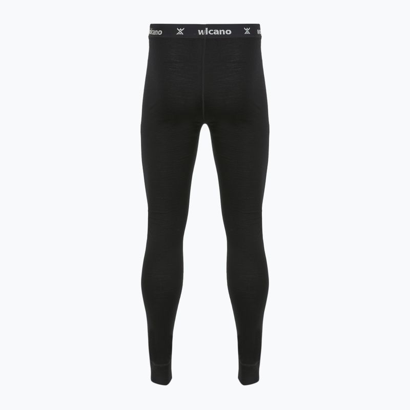 Мъжки термоактивни панталони WOOLCANO 100% Merion PANT0539 black 7