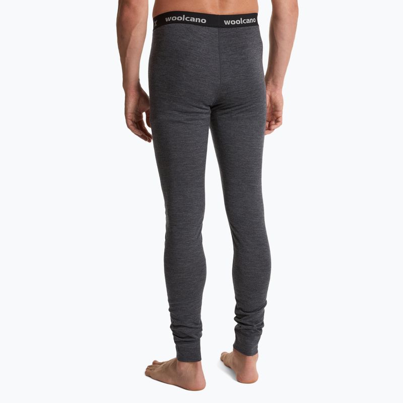 Мъжки термоактивни панталони WOOLCANO 100% Merion PANT0539 grey 3