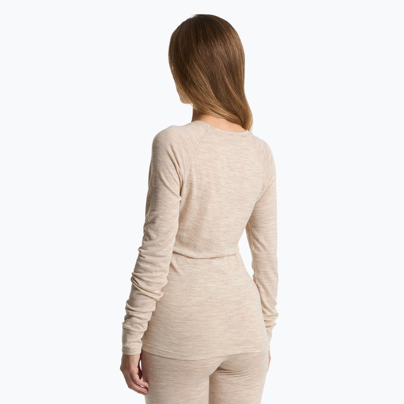 Дамски комплект термобельо WOOLCANO Merino 100% SET0543 beige 4