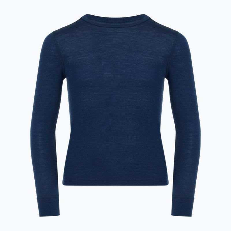 Детски комплект термобельо WOOLCANO Merino 100% SET0683 navy blue 4