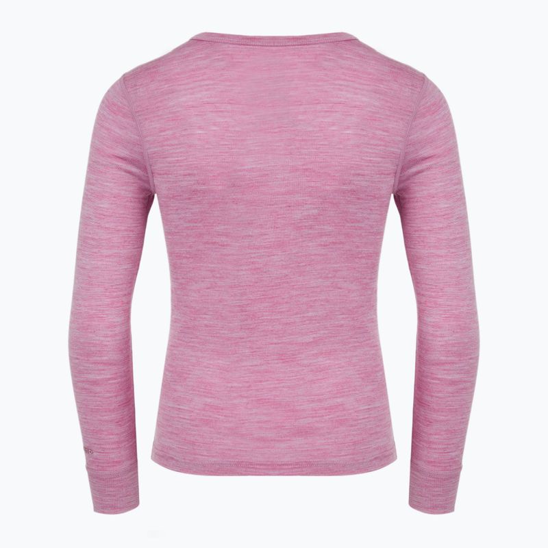 Детски комплект термобельо WOOLCANO Merino 100% SET0683 purple 5