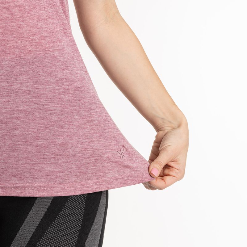 Дамска термоактивна тениска WOOLCANO Merino TEE0547 purple 6