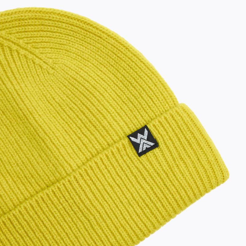 Шапка WOOLCANO MERINO 100% HAT0440 yellow 3