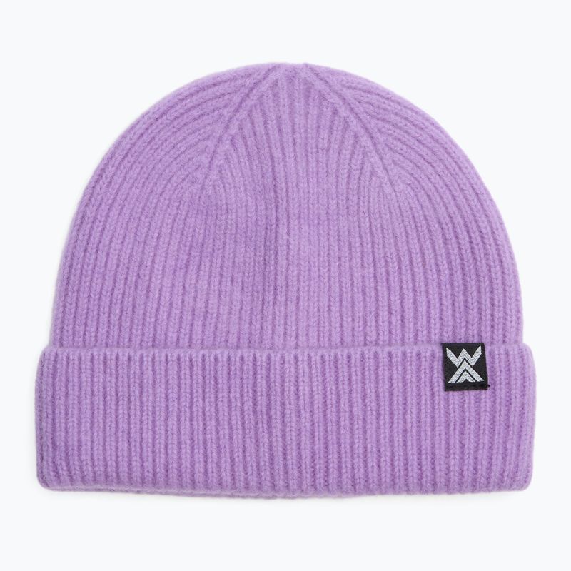 Зимна шапка WOOLCANO Merino 100% HAT0440 purple
