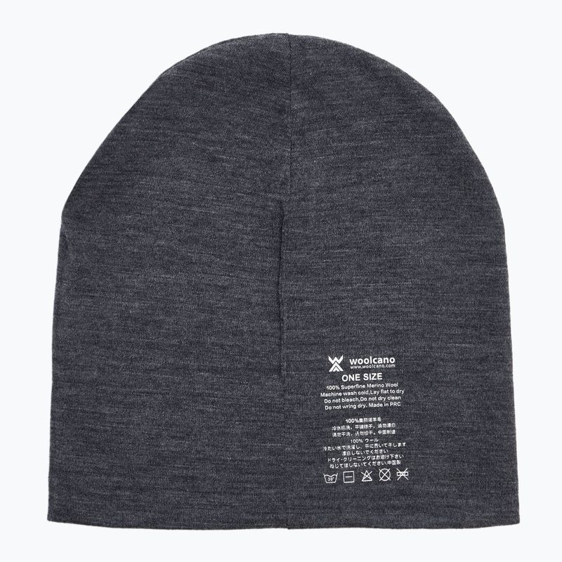 Шапка WOOLCANO MERINO 100% HAT0441 grey 5