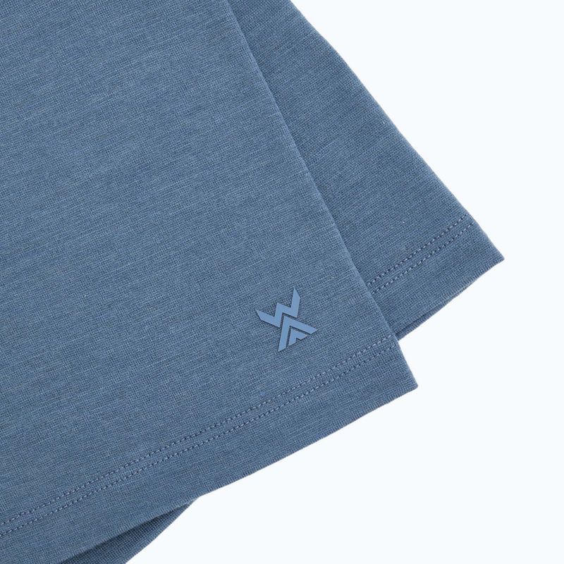 Шал комин WOOLCANO Merino 100% SPT24-33 blue 4