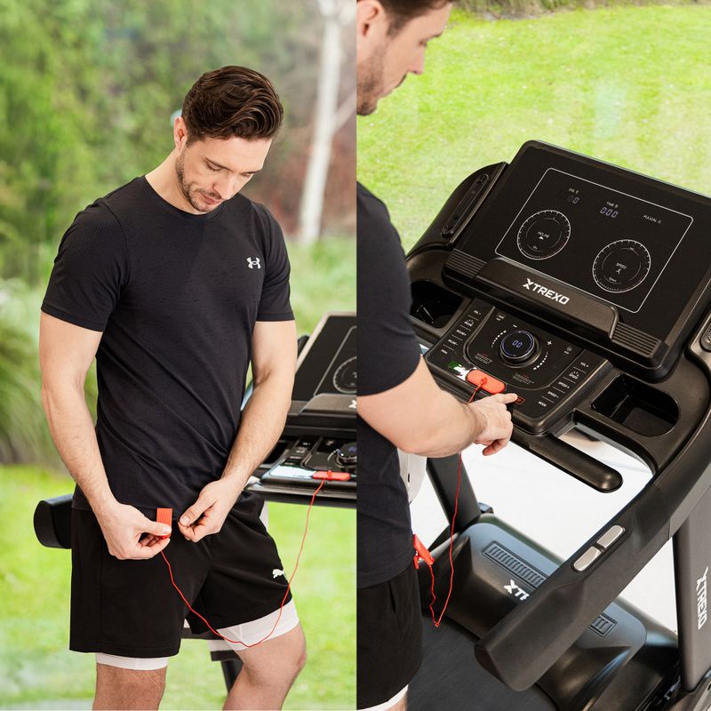 Електрическа пътека за бягане TREXO TXO-X500 black 3