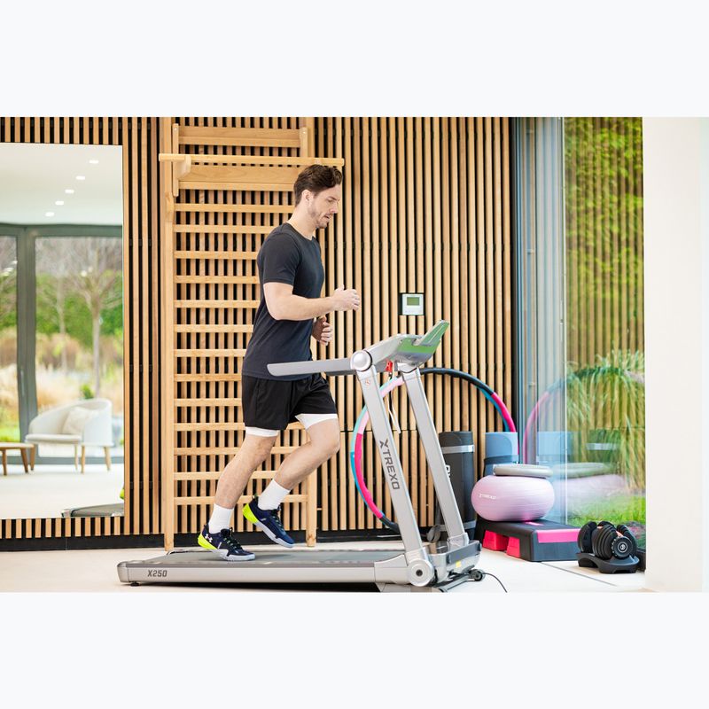 Електрическа пътека за бягане XTREXO TXO-X250-S Silver 5