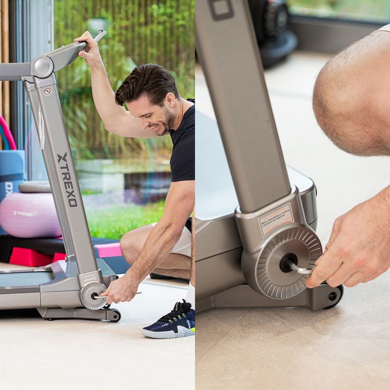 Електрическа пътека за бягане XTREXO TXO-X250-S Silver 9