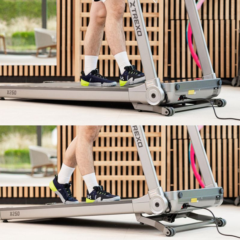Електрическа пътека за бягане TREXO TXO-X250-S Silver 9