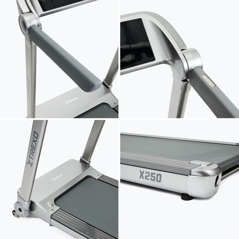 Електрическа пътека за бягане TREXO TXO-X250-S Silver 17