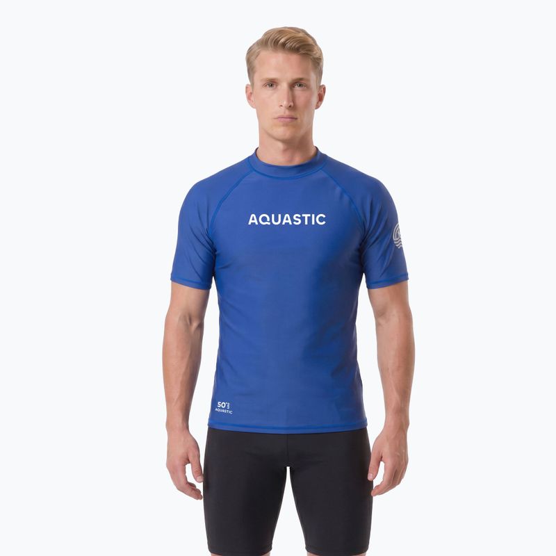 AQUASTIC UV 50+ UPF блуза за плуване Rimos тъмно синьо