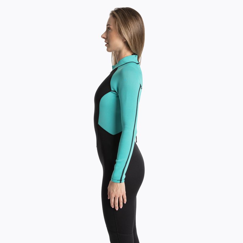 Дамски бански костюм AQUASTIC Wavey LG WMNS 2 мм черен/матов 4