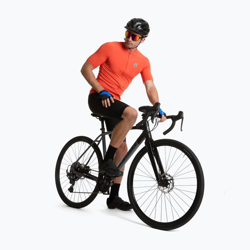 Мъжка колоездачна фланелка ATTABO Setvi orange 6