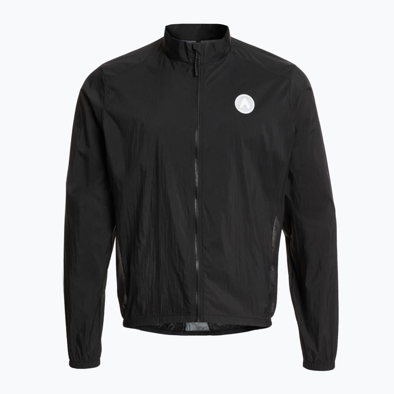 ATTABO яке за колоездене Cahayo Jacket Ветроустойчиво черно 5