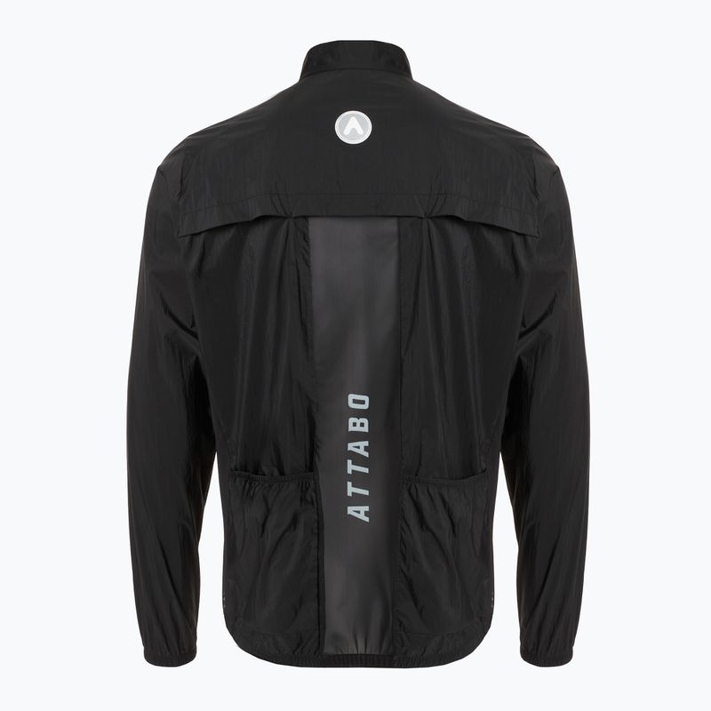 ATTABO яке за колоездене Cahayo Jacket Ветроустойчиво черно 6
