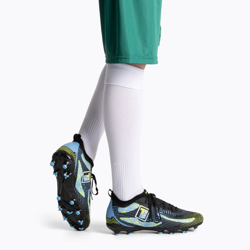 Детски футболни обувки OneTeam Robero Teen FG/AG black/blue 2