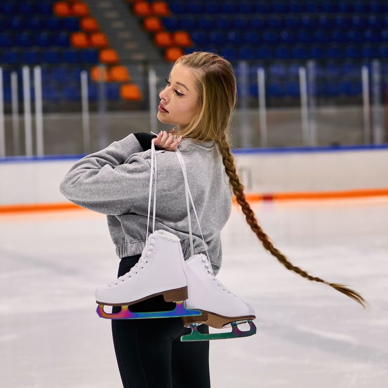 Дамски кънки за фигурно пързаляне ATTABO Lily white 4