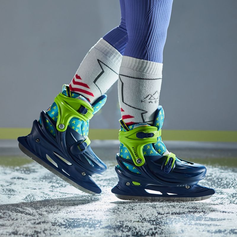 Детски регулируеми кънки за рекреация ATTABO Koi navy blue 3