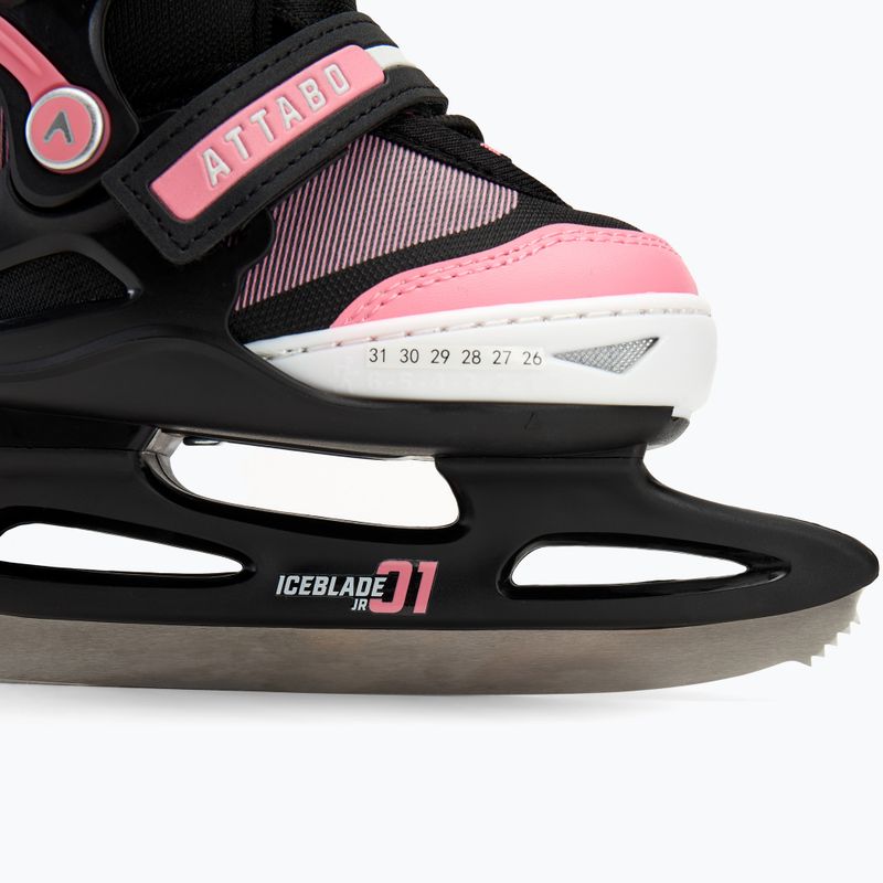 Детски регулируеми кънки за рекреация ATTABO Zola pink 7